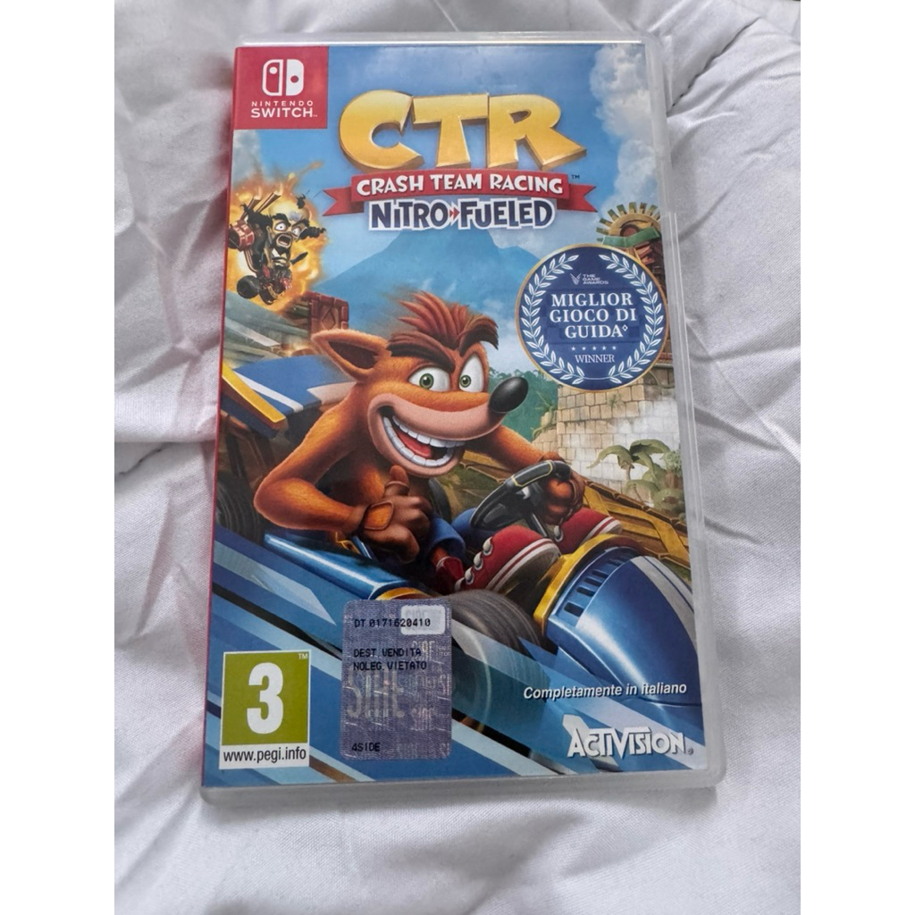 CTR Crash Team Racing Game Nintendo Switch