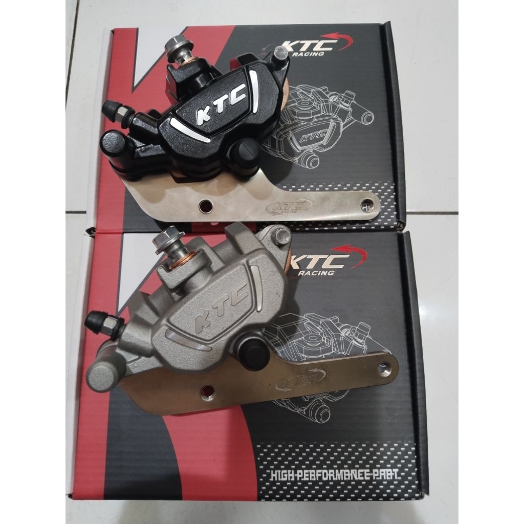 KALIPER KTC 2 PISTON CALIPER KTC 2 PISTON VARIO 160CBS SCOOPY GENIO VARIO KALIPER DEPAN KTC RACING H