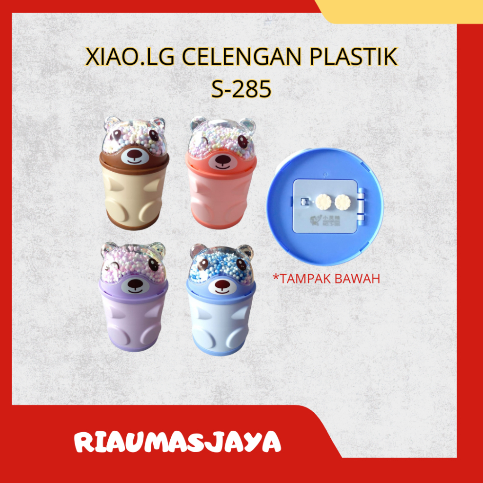 Coin Box Celengan Password Jumbo U/ Uang Logam & Kertas Beruang Bear Mainan Styrofoam S-285