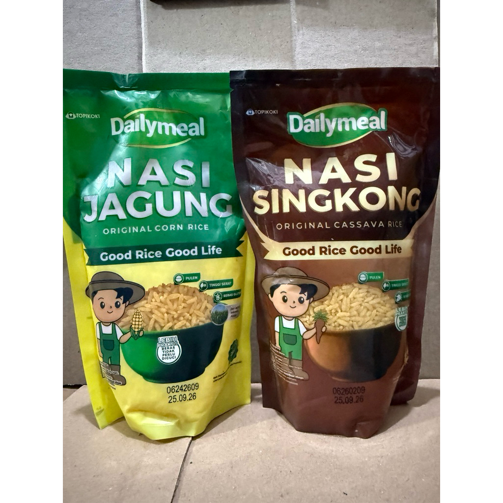 DailyMeal Original Rice/Nasi Jagung & Nasi Singkong 250gr