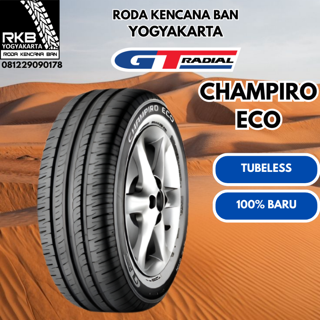 175/65 R14 - BAN MOBIL GT RADIAL CHAMPIRO ECO 175/65 R14 - BAN MOBIL LCGC