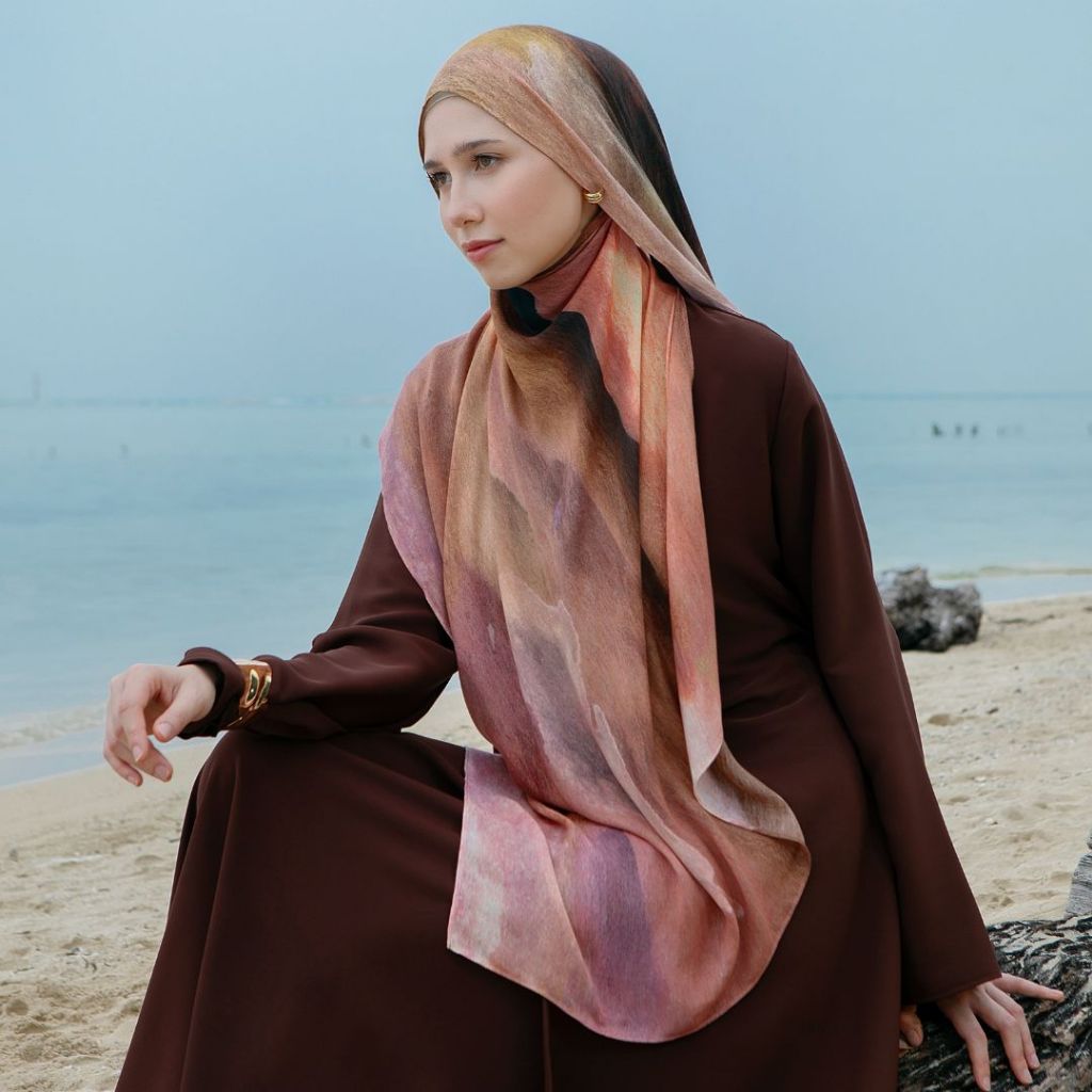 Lozy Hijab - Viscose Printed Modal (Pashmina Motif Bahan Viscose)