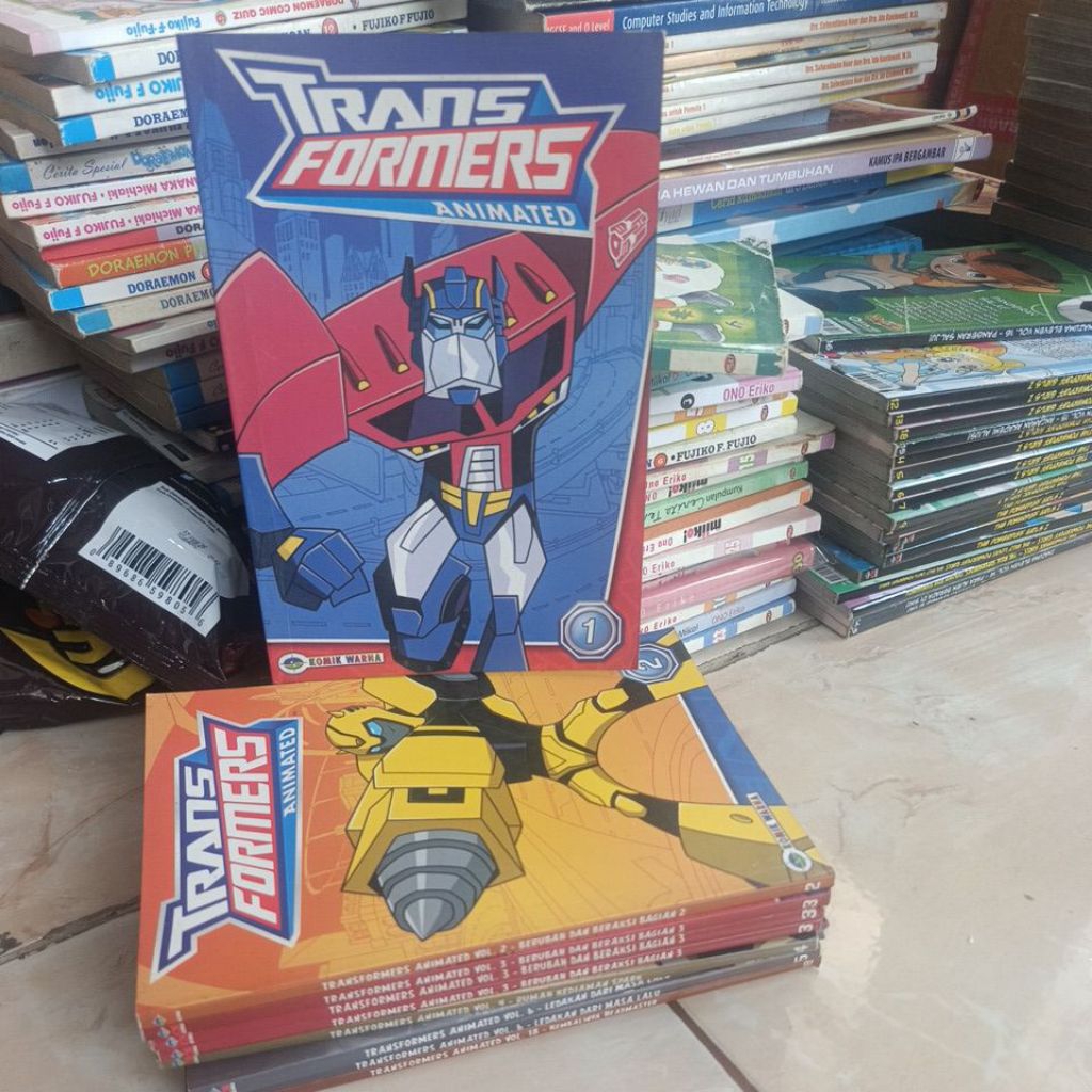 Komik Transformers Animated Cabutan Original Preloved