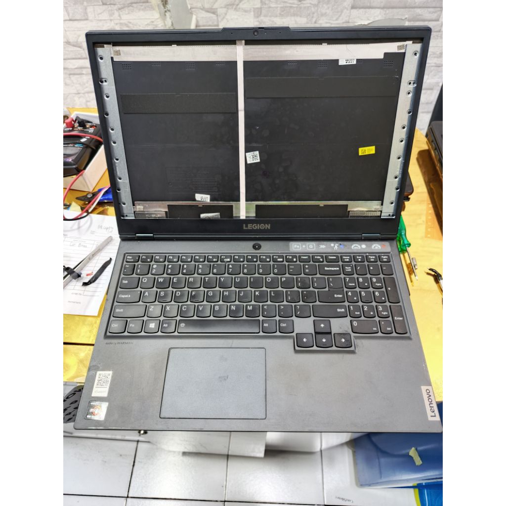 lenovo legion 5 4600 ryzen 5 gtx 1650ti kondisi mati