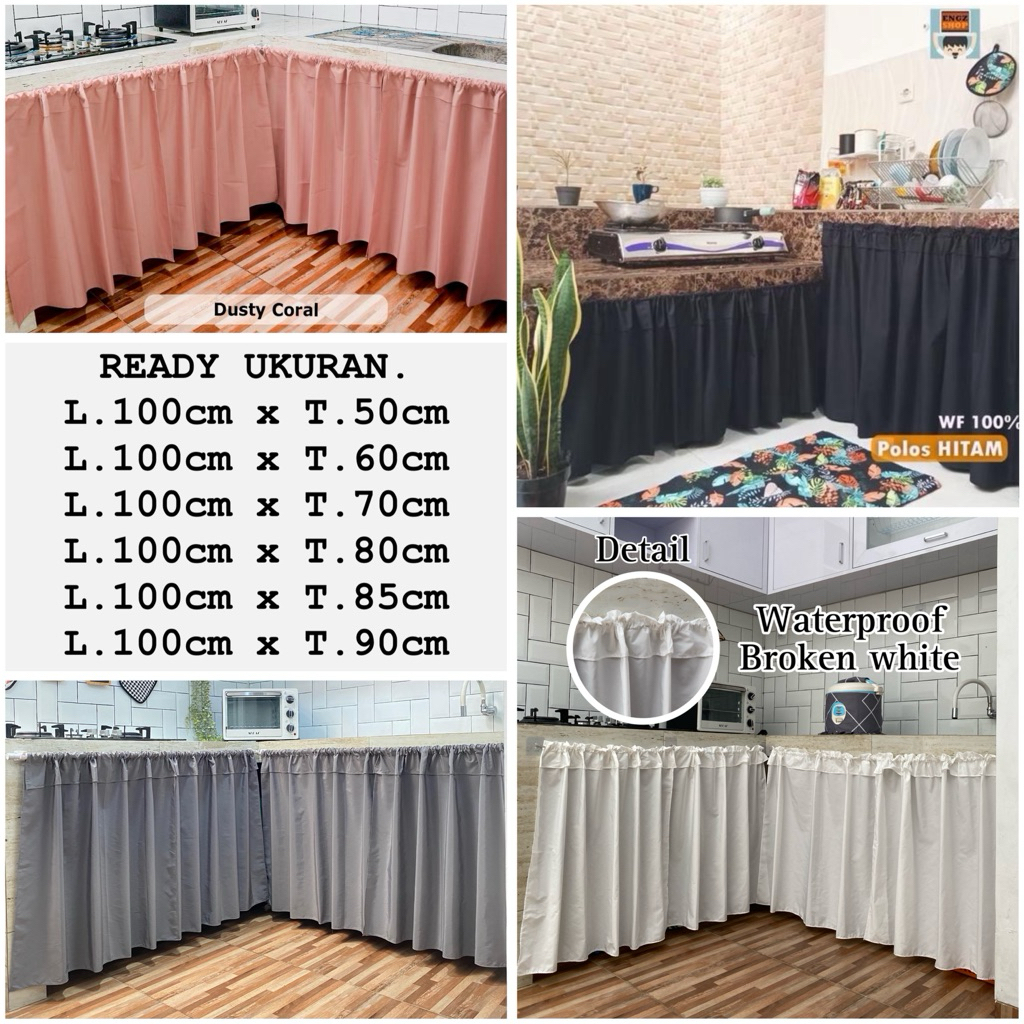 Gorden Kolong Dapur Anti Air Waterproof