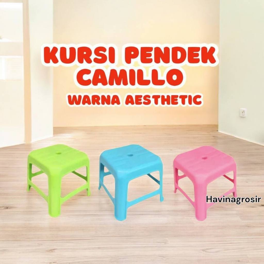 KURSI DUDUK MINI / BANGKU ANAK PLASTIK WARNA