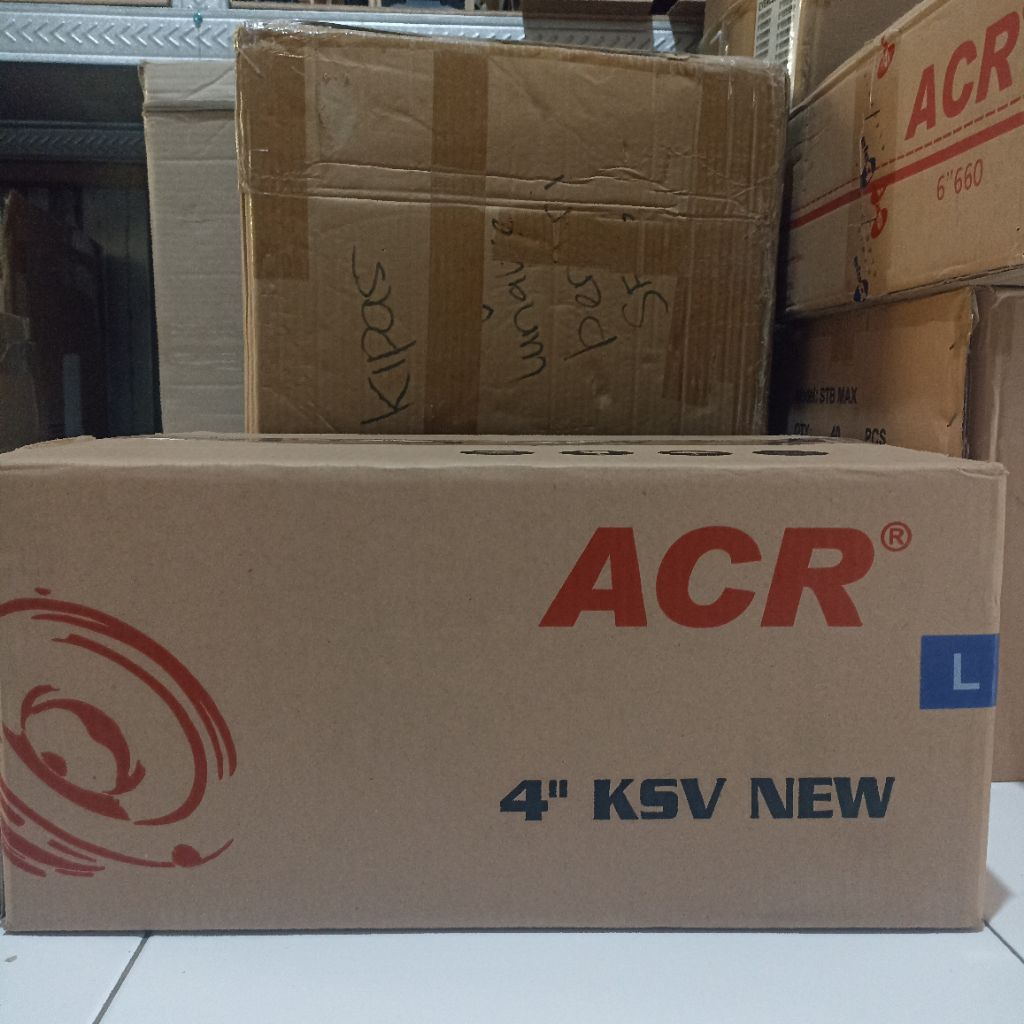 SPEAKER 4 INCH ACR KSV NEW PER 1 DUS (60PC) ORIGINAL ACR 8 OHM 20 WATT