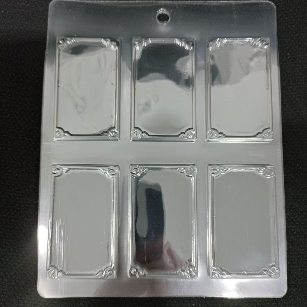 Cetakan Mika Coklat Pigura Plat