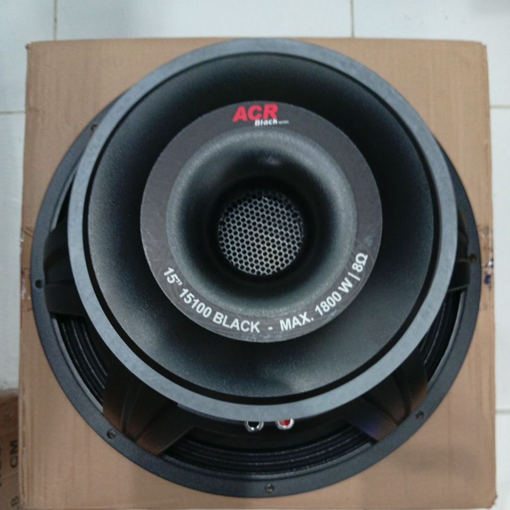 SPEAKER ACR 15 INCH 15100 BLACK SUBWOOFER