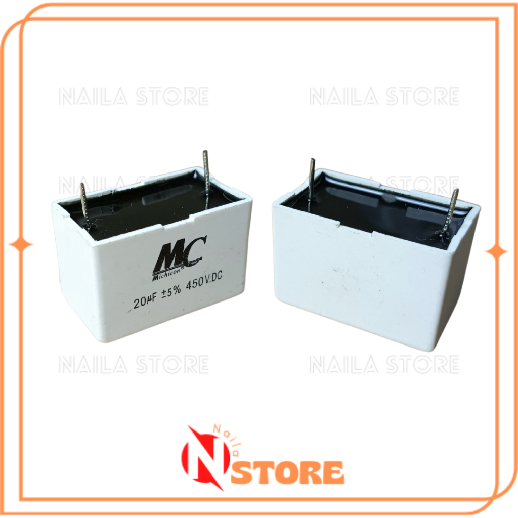 Kapasitor AC DAIKIN Inverter MC 20UF 450V Berkualitas Capasitor AC kotak 20UF