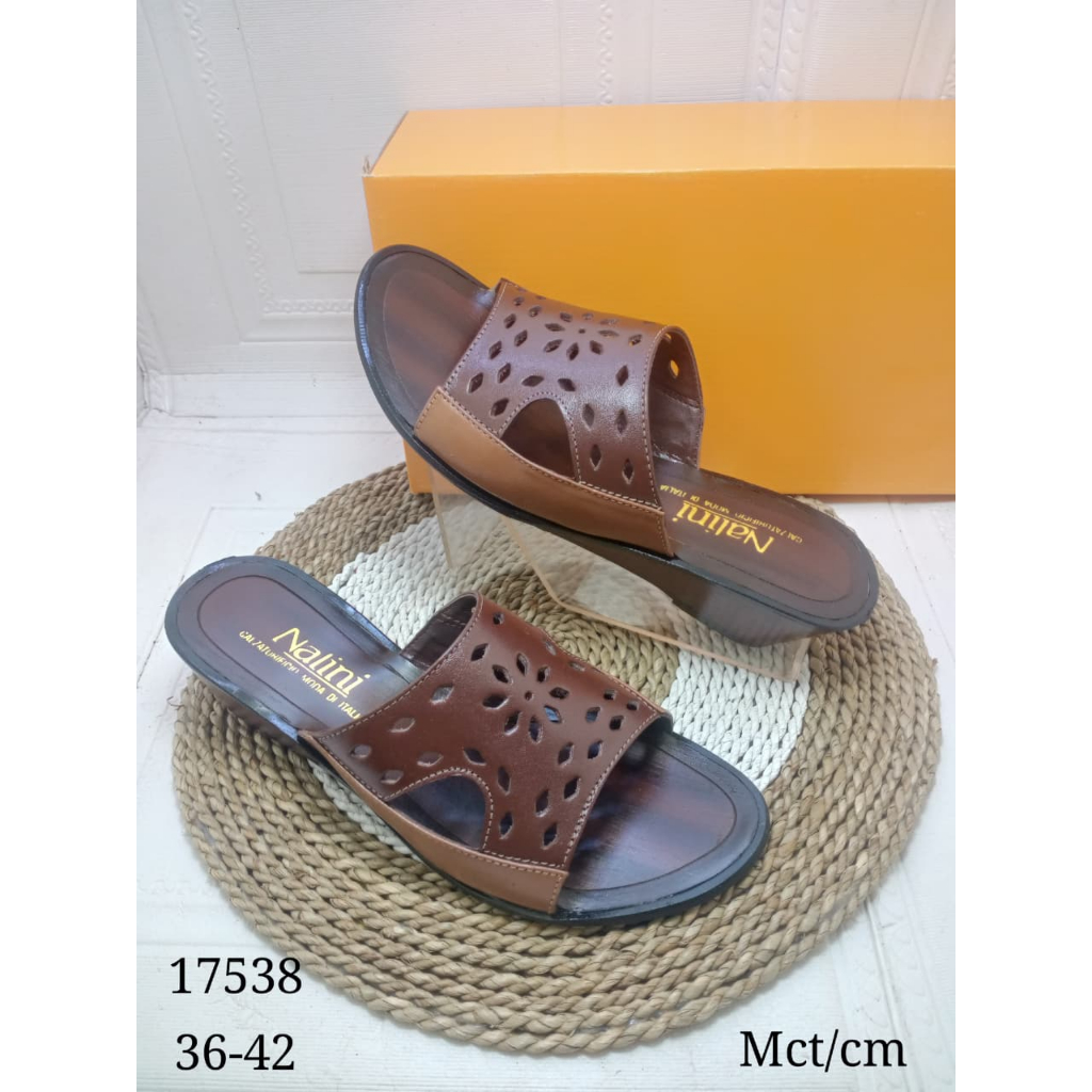 SANDAL KULIT ASLI WANITA NALINI 17538