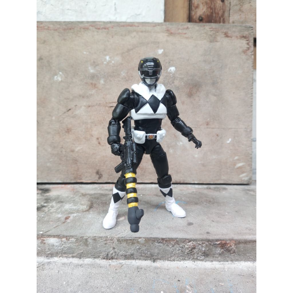 action figure custom lightning collection sentry mammoth power rangers mmpr black # super Sentai Tok