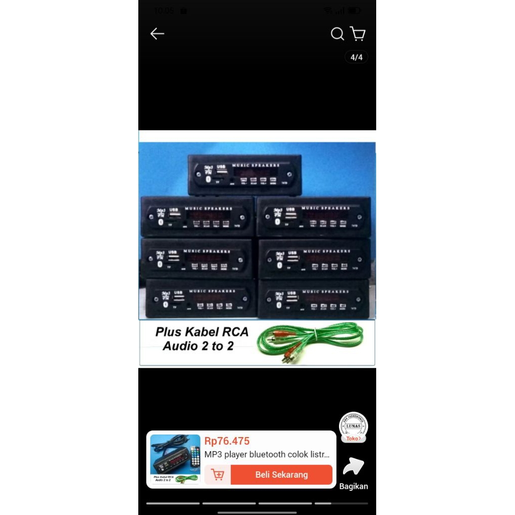 MP3 player bluetooth speaker