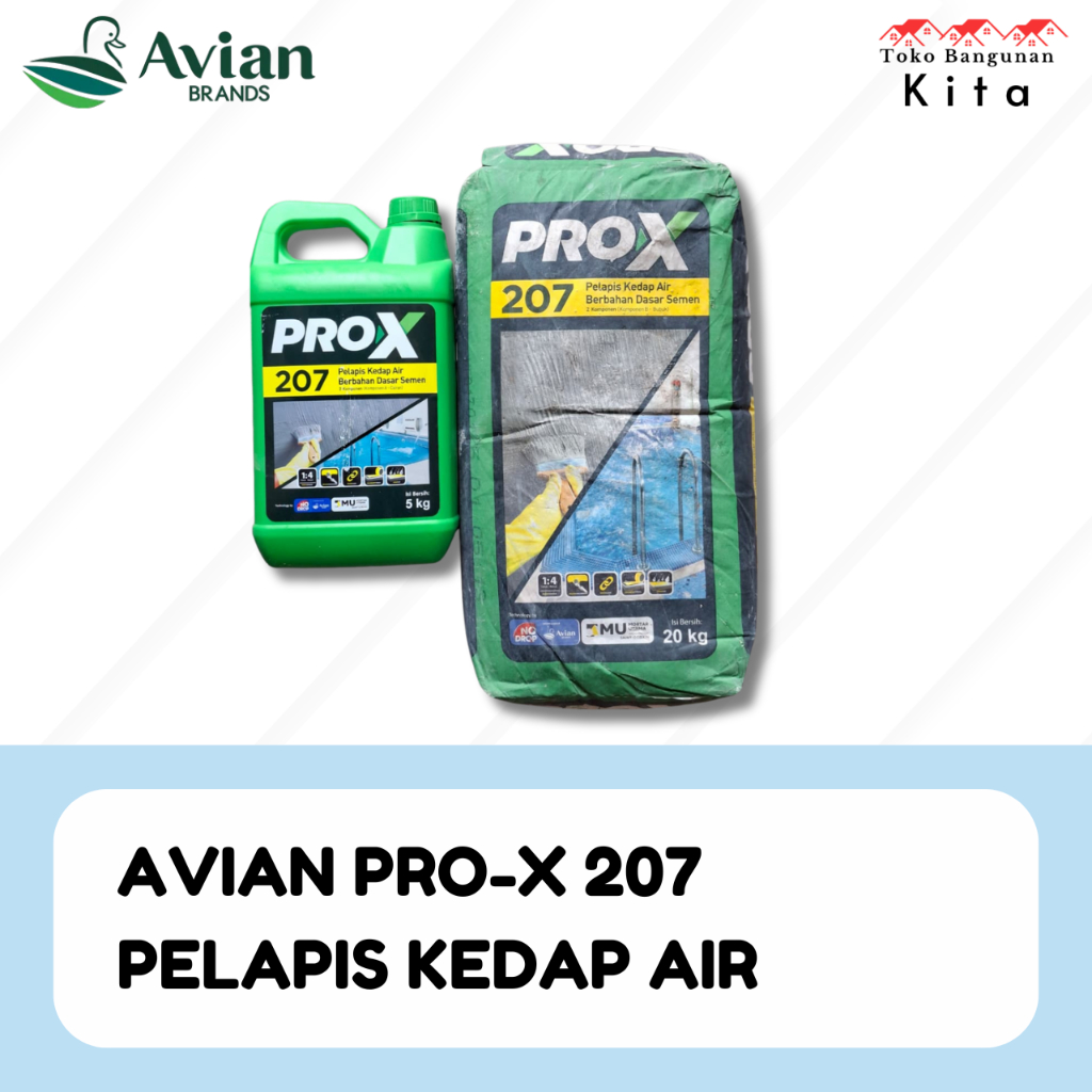 PRO X 207 No Drop Semen Pelamis Anti Bocor 25kg/set