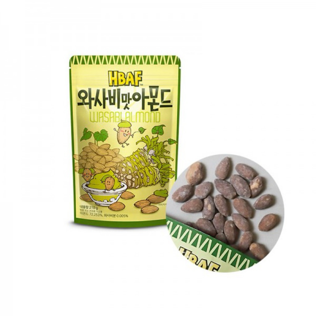 HBAF Wasabi Almond - Original from KOREA (120gr)