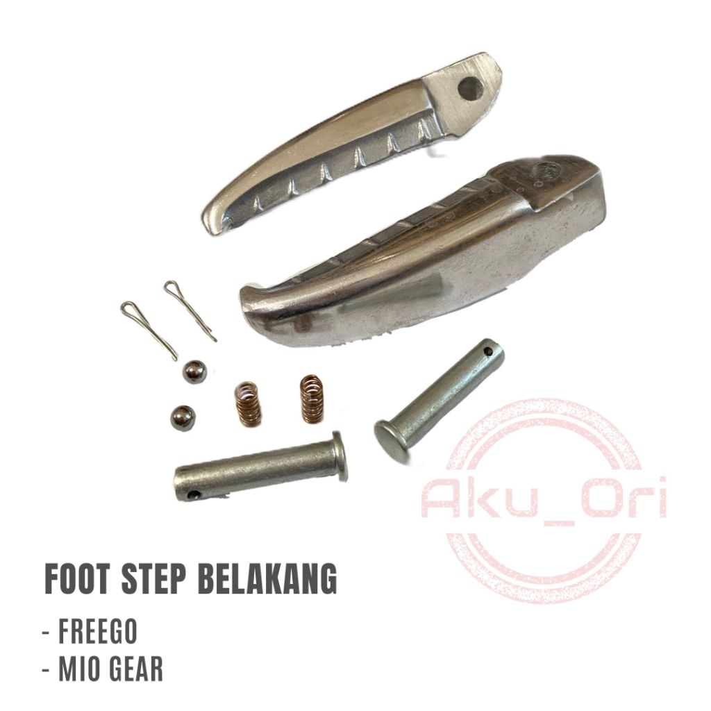 FOOTSTEP BELAKANG FREEGO MKM step pijakan belakang Mio gear