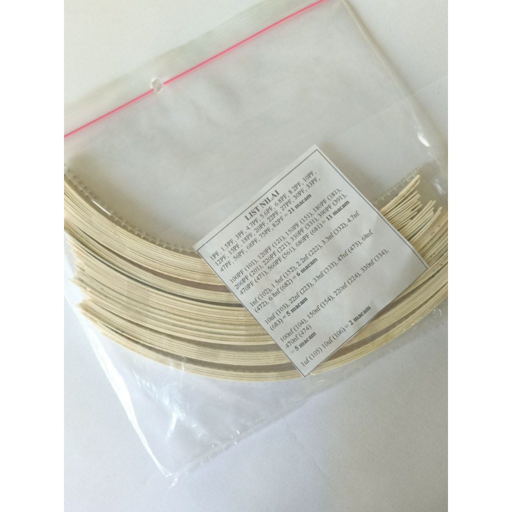 0805 SMD kapasitor capasitors 1 pf - 10 uf 50 Values @ 50 pcs 2500 pcs