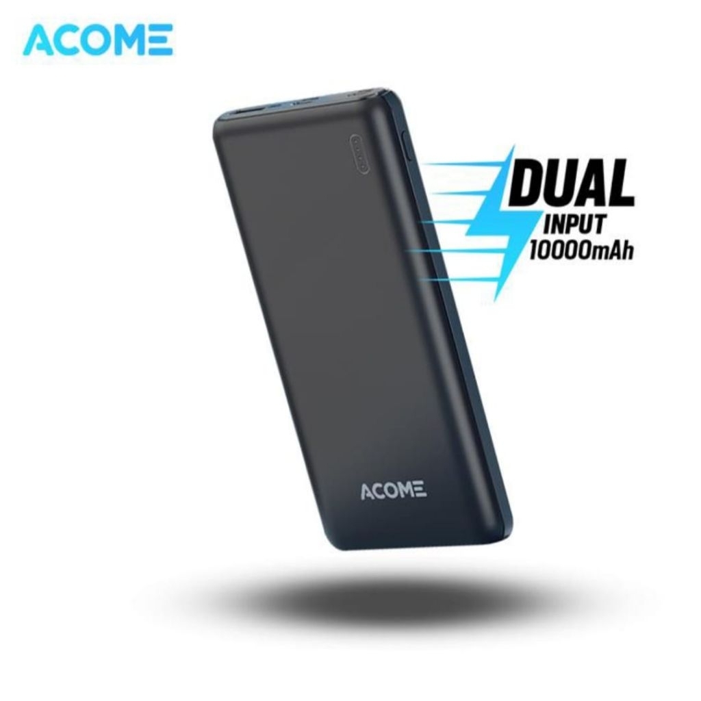 Acome Power Bank AP108 10000mAh Dual Input Port Micro & Type-C