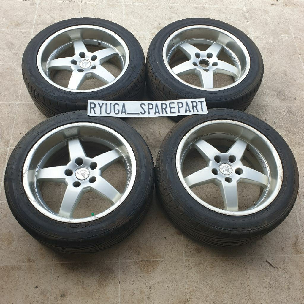 velg HAMANN ring 18 8,5Jx18 ET 13 made in italy ban ukuran 255/45 R18 fitment BMW E38