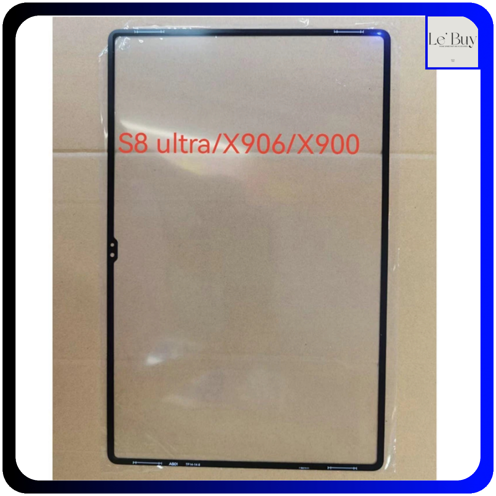 Kaca LCD untuk Tab S8 Ultra X900 X906 Pengganti pecah/retak ready