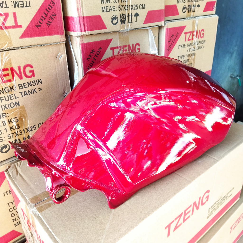 TANGKI VIXION OLD HITAM & MERAH TANGKI VIXION PUTIH/TANGKI BENSIN VIXION OLD/LAMA 2007-2012 TZENG