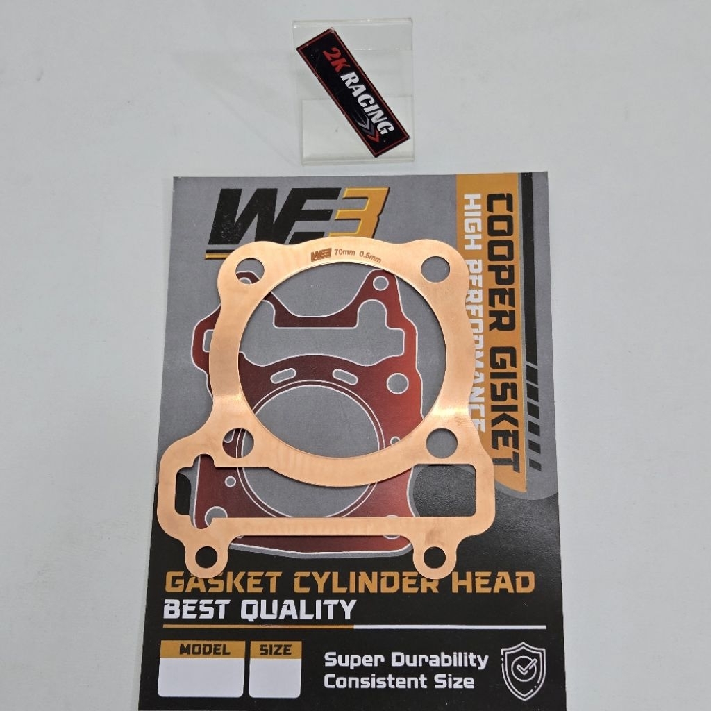 Paking Blok Paking Head Tembaga Mio Soul Mio Smile Sporty Fino Packing Head Perpak Gasket WE3 Racing