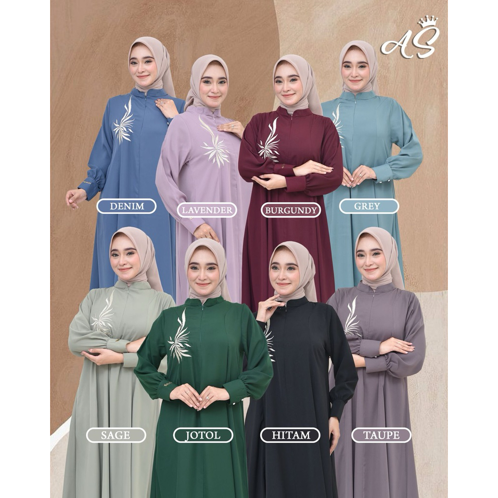 Ayu sandra - KAMILA GAMIS BORDIR DADA ORIGINAL