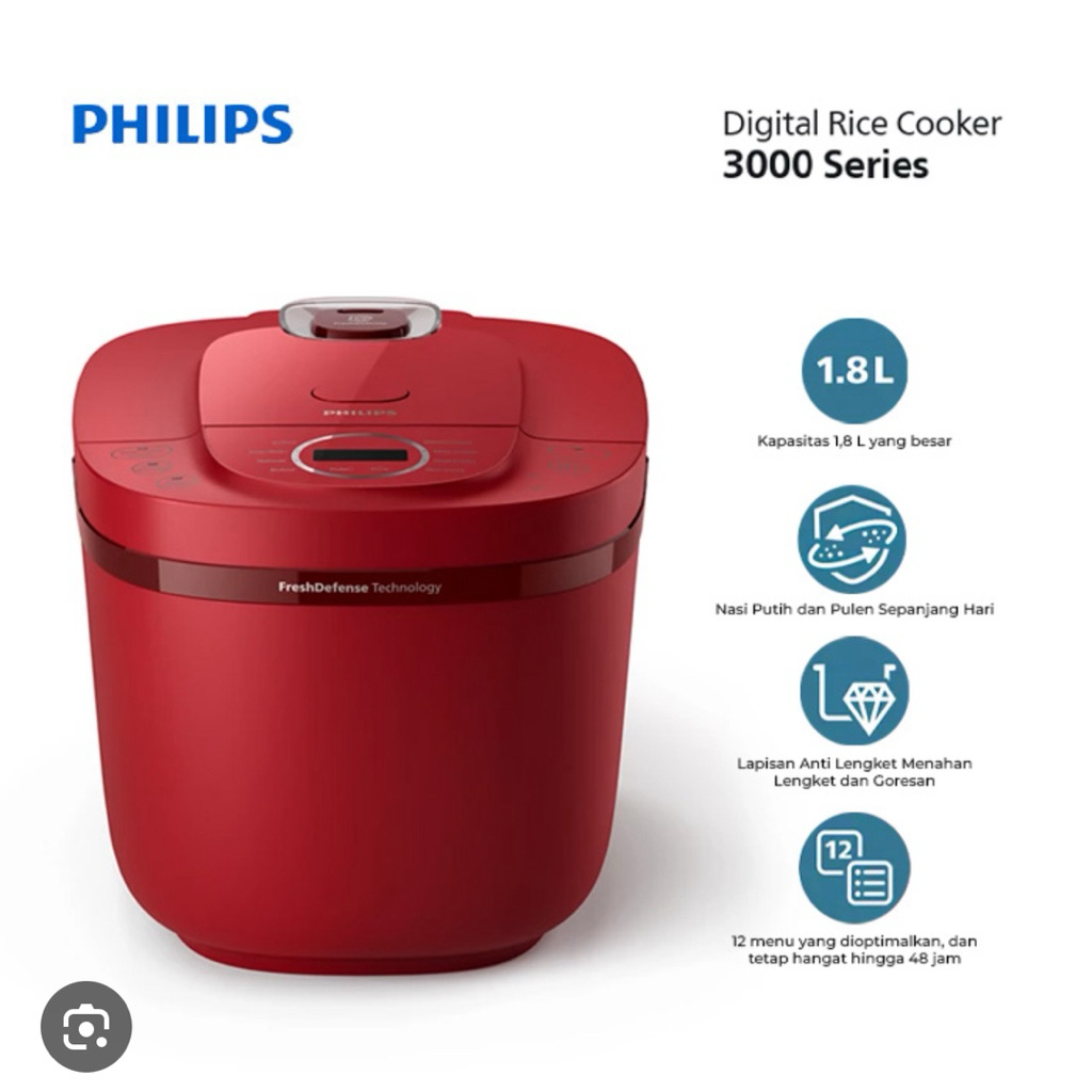 Philips Digital Rice Cooker Magicom HD4712/31 uojj