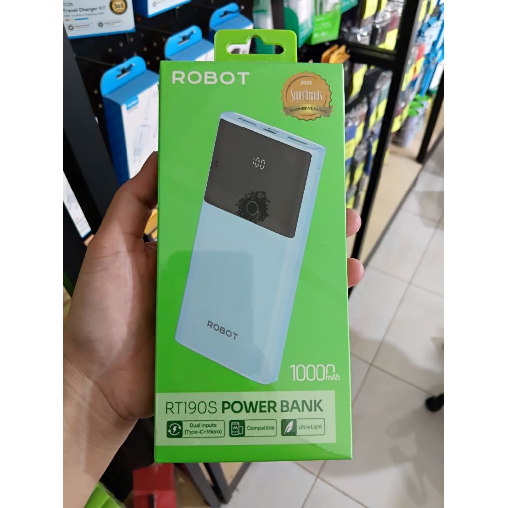 POWERBANK ROBOT RT190S 10000 MAH