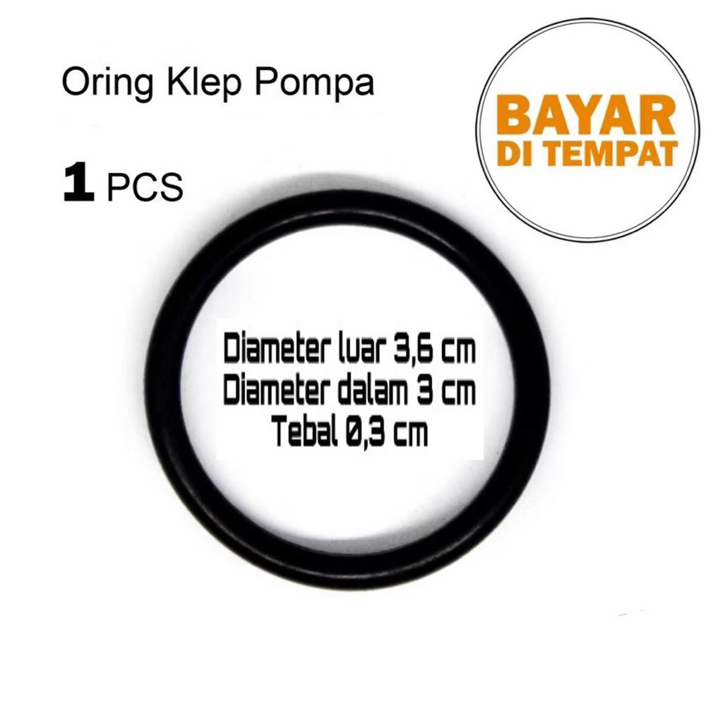 Seal O Ring Karet Pompa Angin Tabung Ban Sepeda Ring Karet Seal Untuk Klep Pompa
