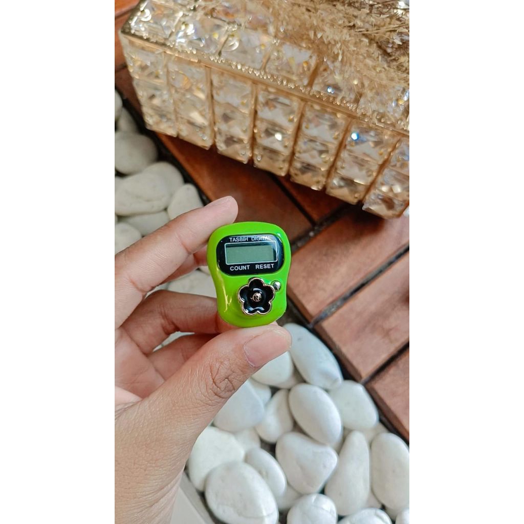 (Free BOX) Tasbih digital hias cantik tasbih hias tasbih modern tasbih mutiara tasbih motif muslim -