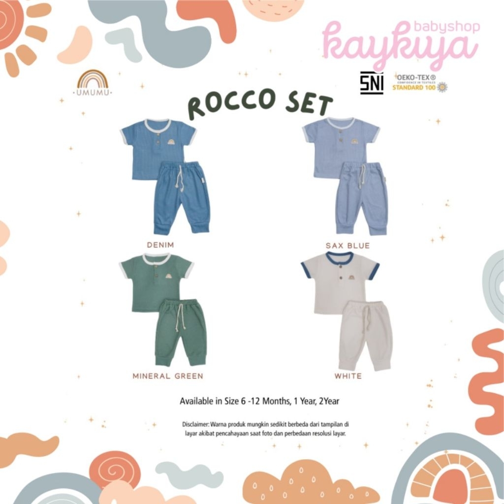Umumu - Setelan Rocco Setelan Anak Laki-laki