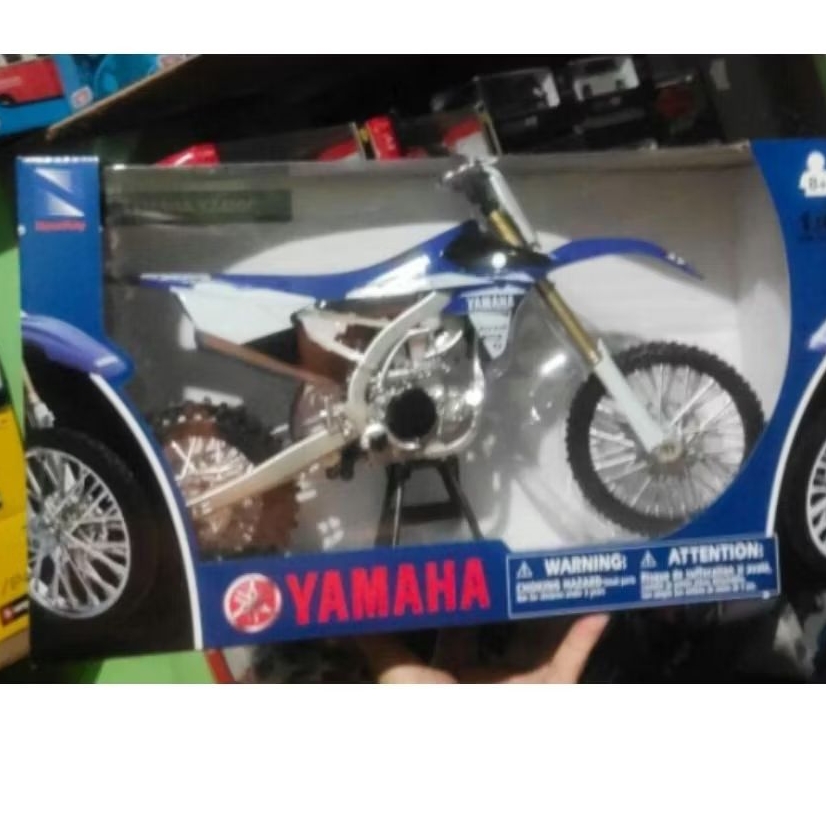 diecast miniatur motor trail yamaha yz