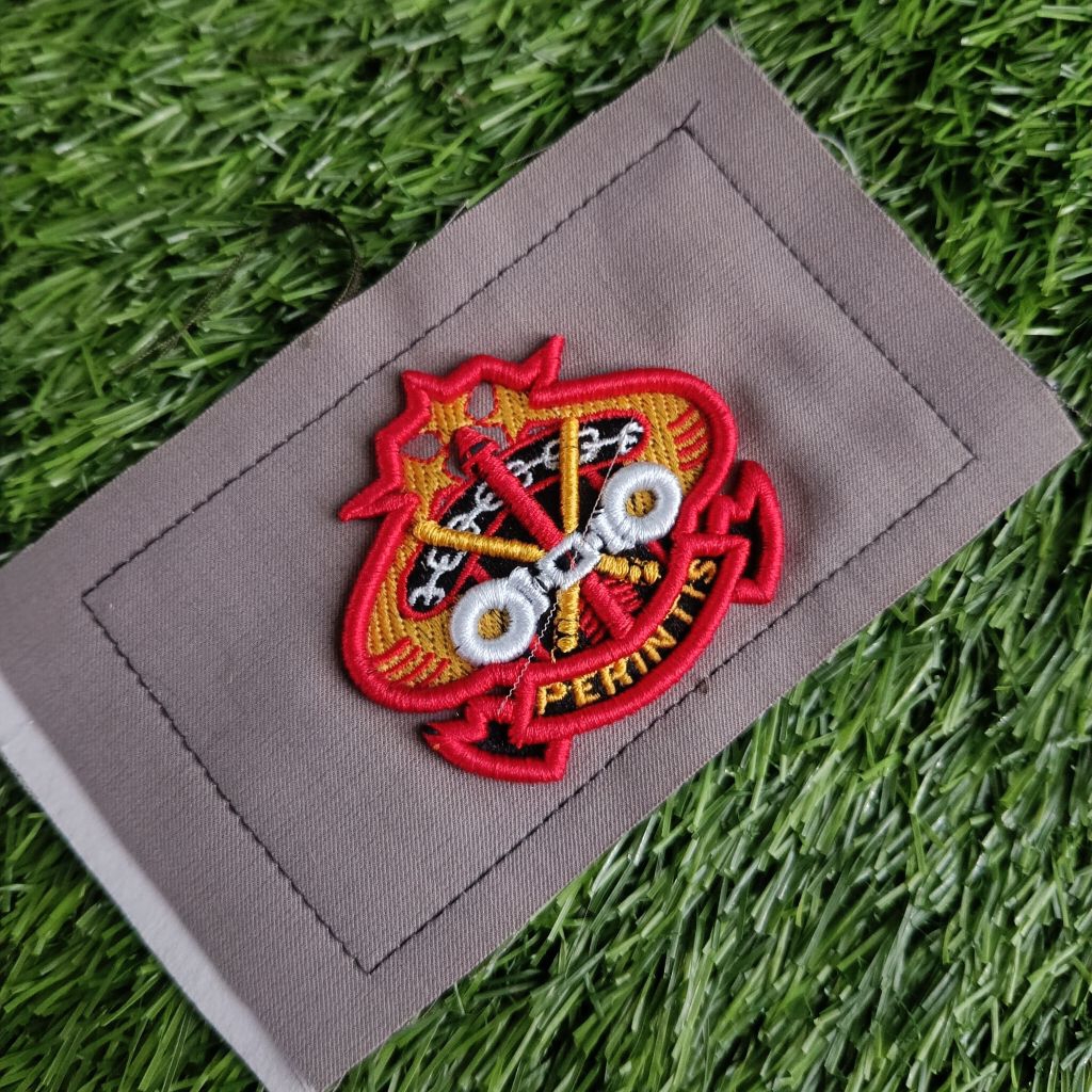 Brevet PDL Perintis Polri Bordir Timbul / Brivet Perintis Polri / Brevet Perintis