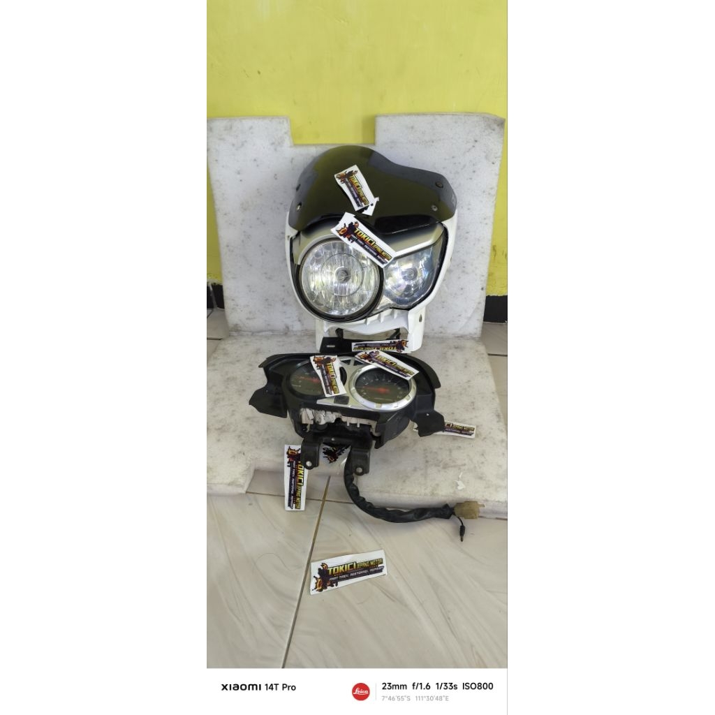 headlamp PC tirev albino / putih atau lampu pc tiger revo putih atau lampu pc albino tiger revo