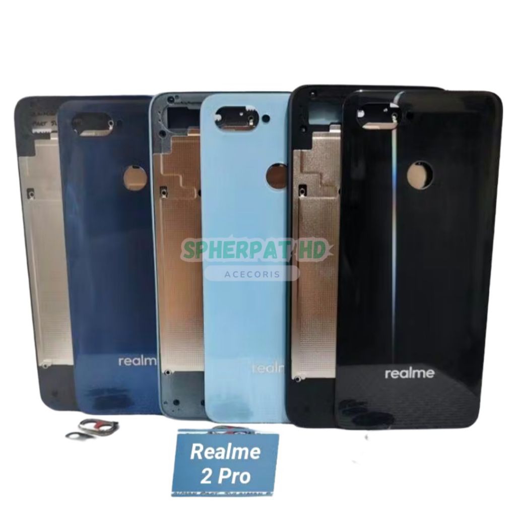 CESING = BEZZEL + RING + BACKDOOR REALME 2 PRO