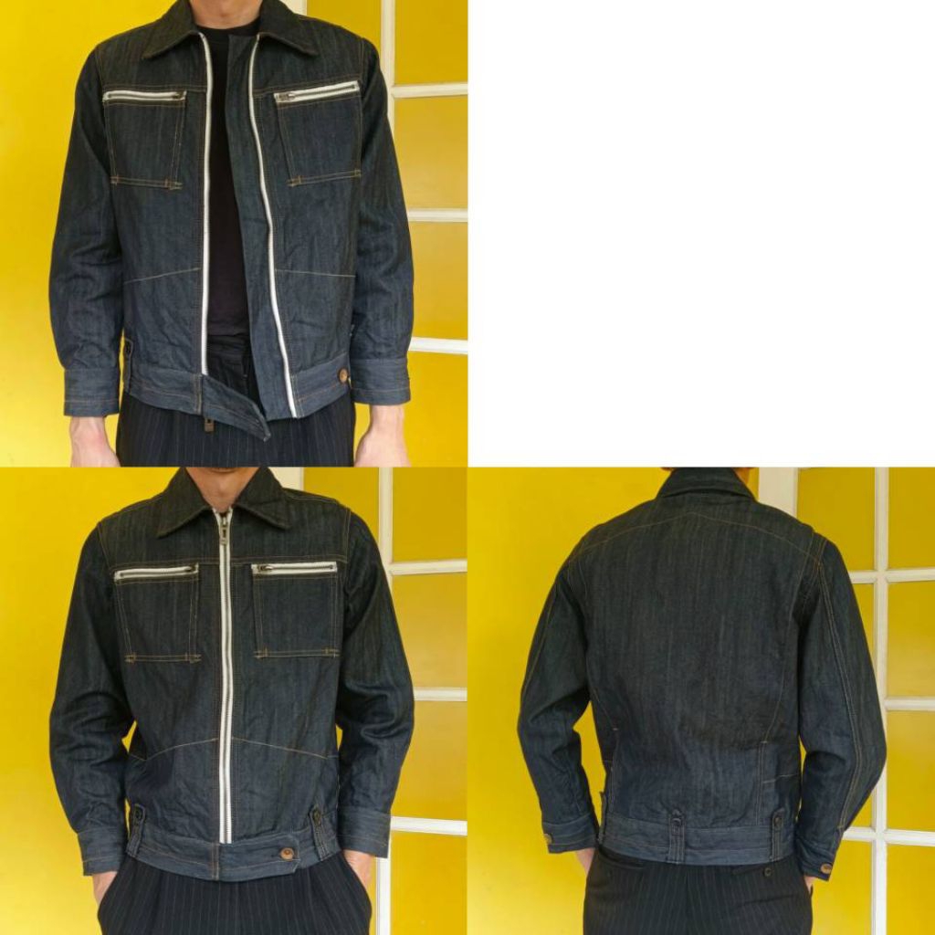 Jaket Jeans Denim G STAR RAW Bikers