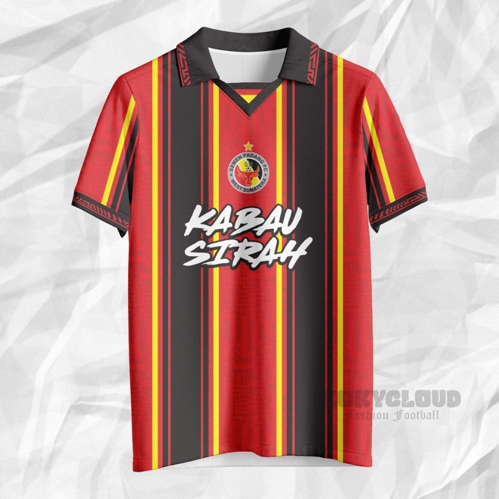 JERSEY RETRO / JERSEY BOLA JERSEY MINISOCCER / JERSEY SEMEN PADANG KABAU SIRAH
