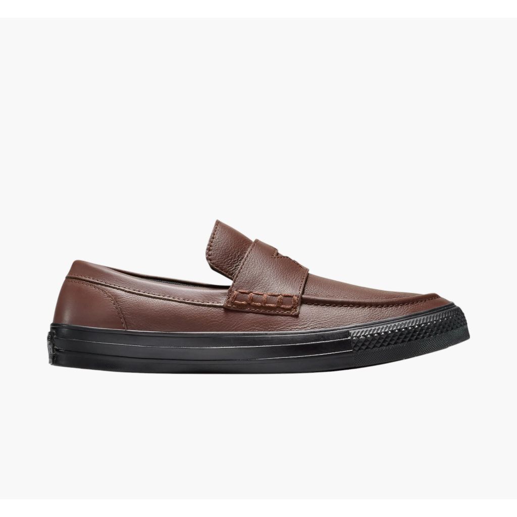 Sepatu Sneakers Pria Converse Chuck Taylor All Star Loafer Totally Fudged Black Original A15204C