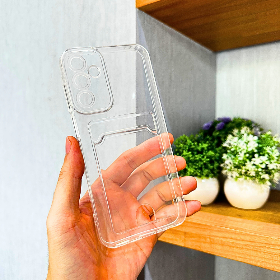 Card Slot Case Vivo Y19s GT Y29s Y04 Y04s Y18 Y03 Y03t V29 Y27 4G T1 Y75 5G Y21 Y21s Y21a Y21t Y33s 