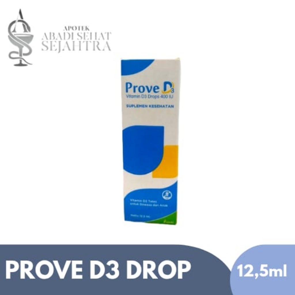 Prove D3 Drop Anak – Vitamin D3 Cair Viral | Bantu Pertumbuhan Tulang, Imunitas, Kurangi Batuk Pilek