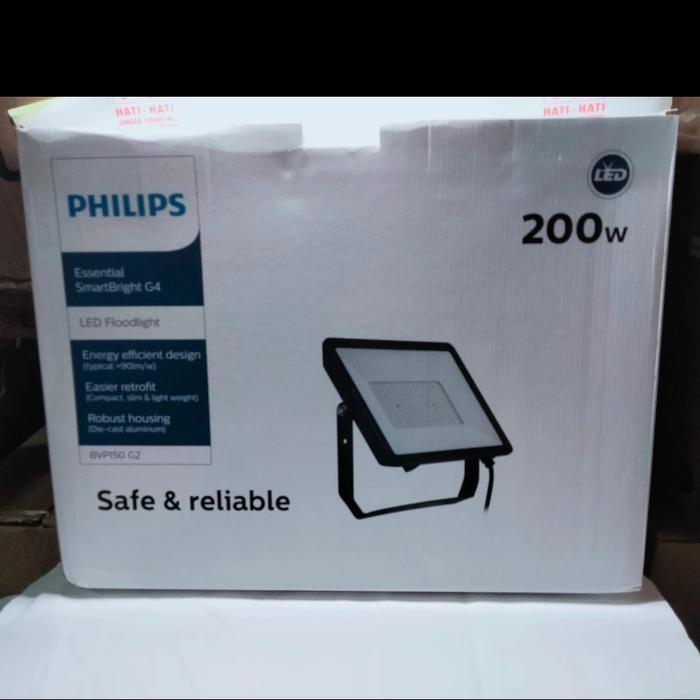 Philips Lampu Sorot LED Floodlight BVP150 200Watt