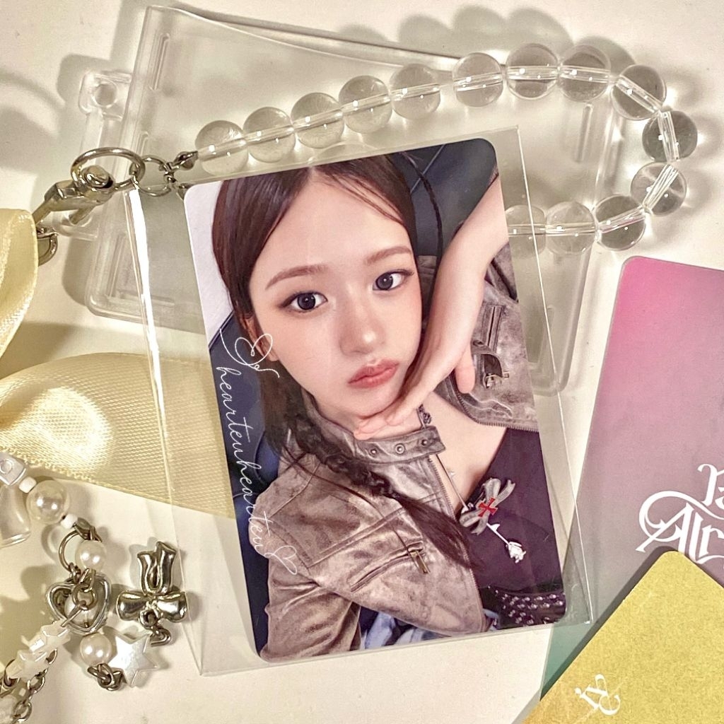 hearteuhearteu — [READY STOCK] [OFFICIAL] IVE Be Alright Photocard Ahn Yujin from POB ASMART, Allsho