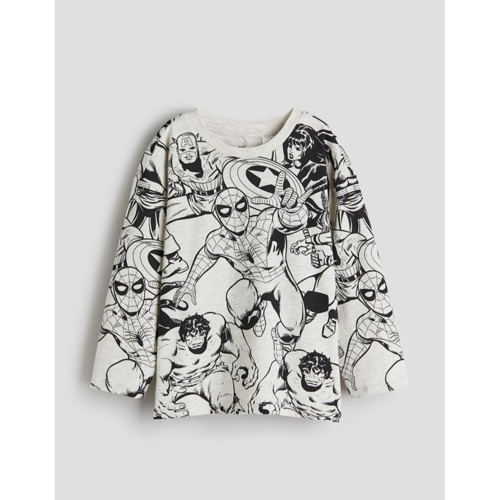 [NEW ORIGINAL] HNM KAOS LENGAN PANJANG ANAK MARVEL