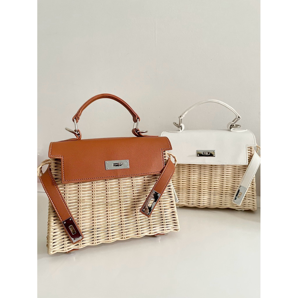 ROCHELLE Wicker Bag