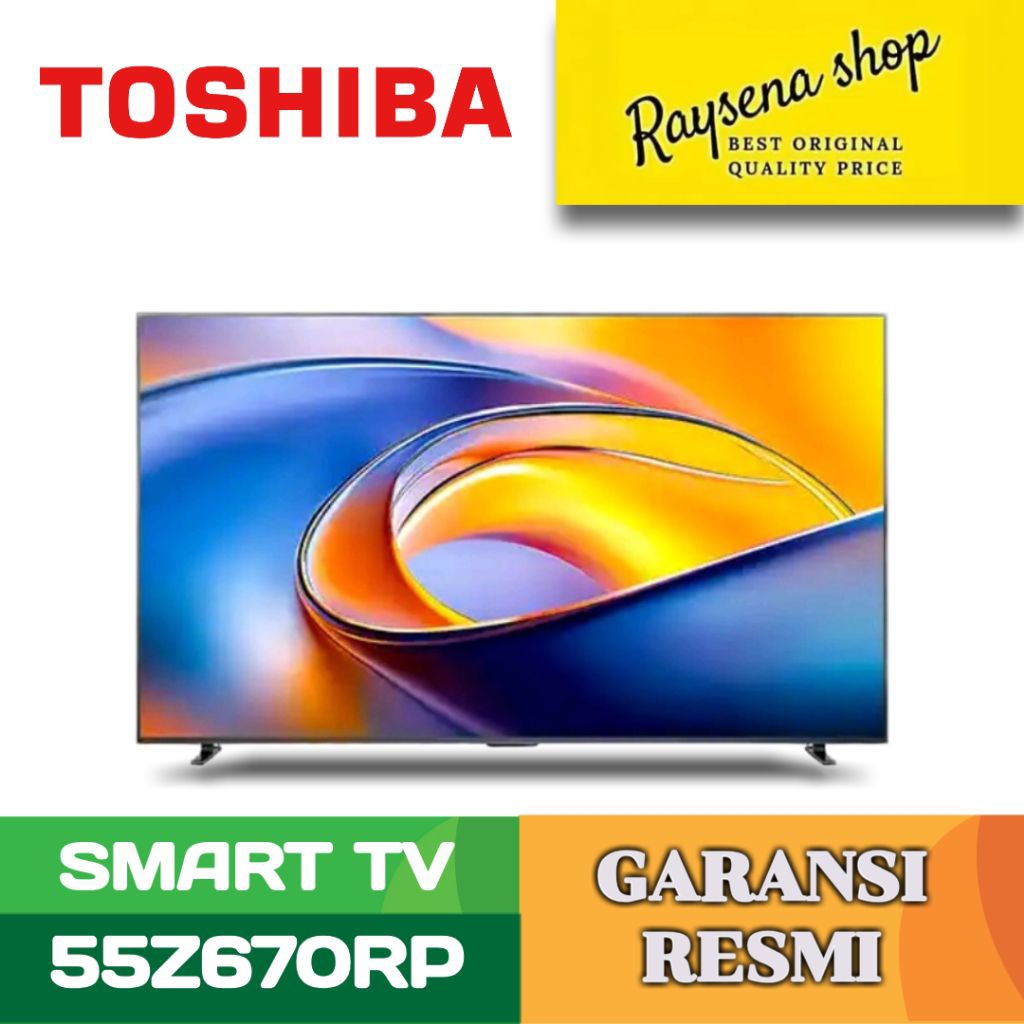 TOSHIBA 55 INCH 4K QLED UHD SMART GAMING TV 55Z670RP SERIES