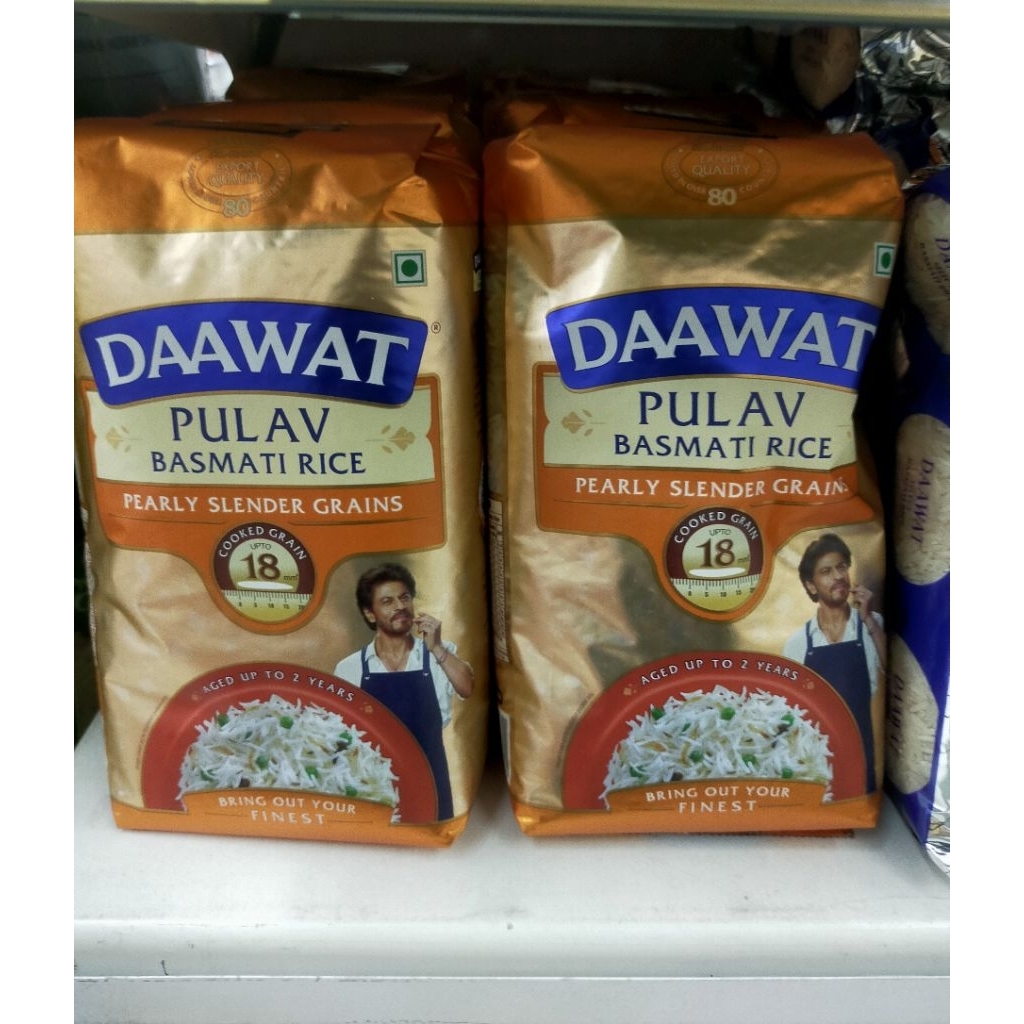 Daawat basmati rice Pulav beras India 1kg