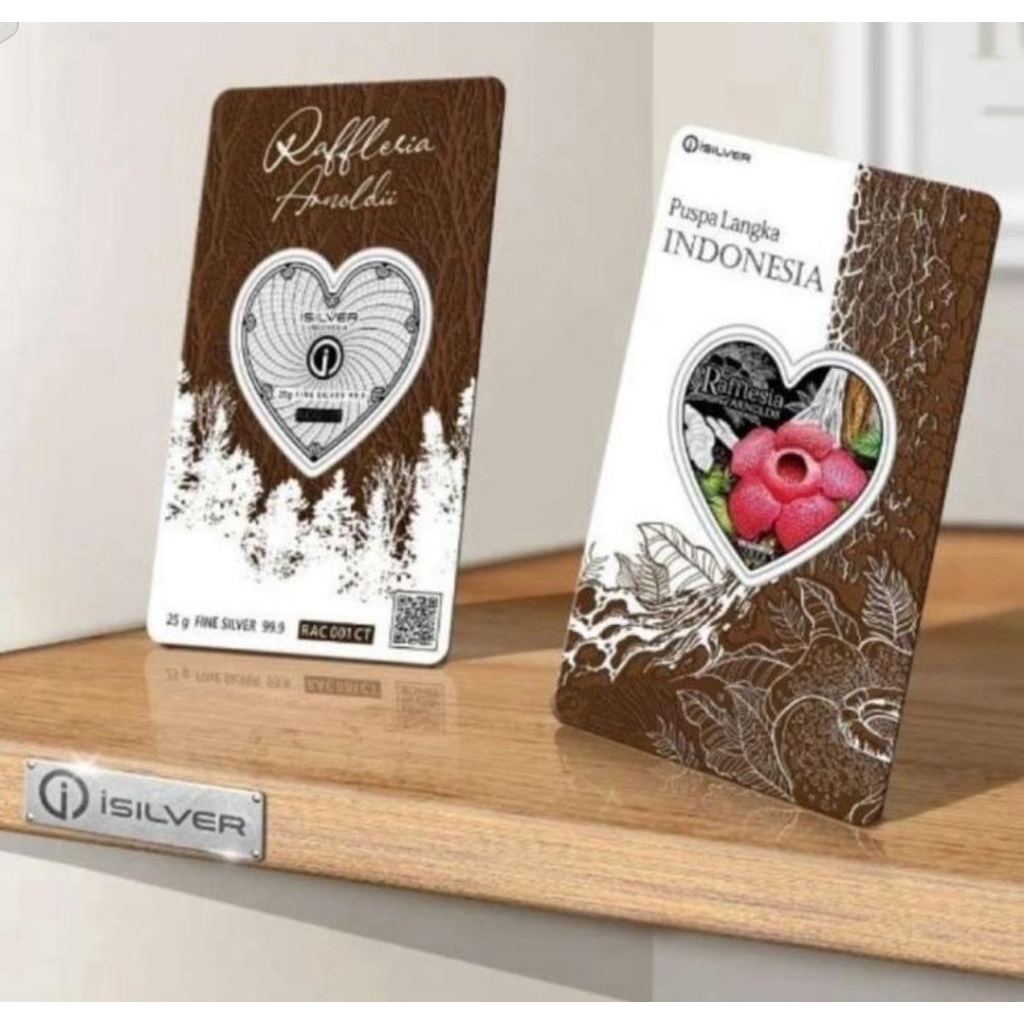 Isilver Puspa langka Indonesia 25 gr