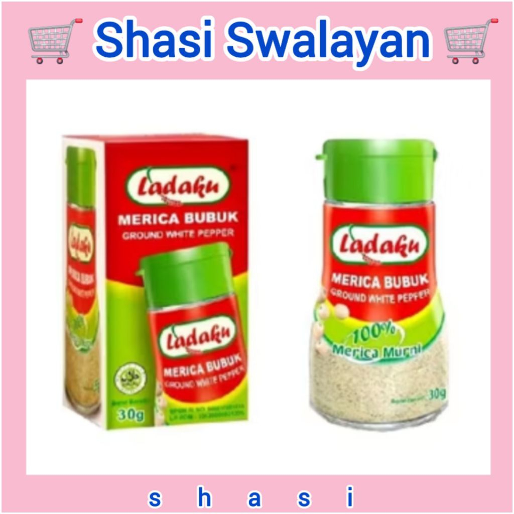 LADAKU Merica Bubuk Botol 30Gr / Pouch 100Gr