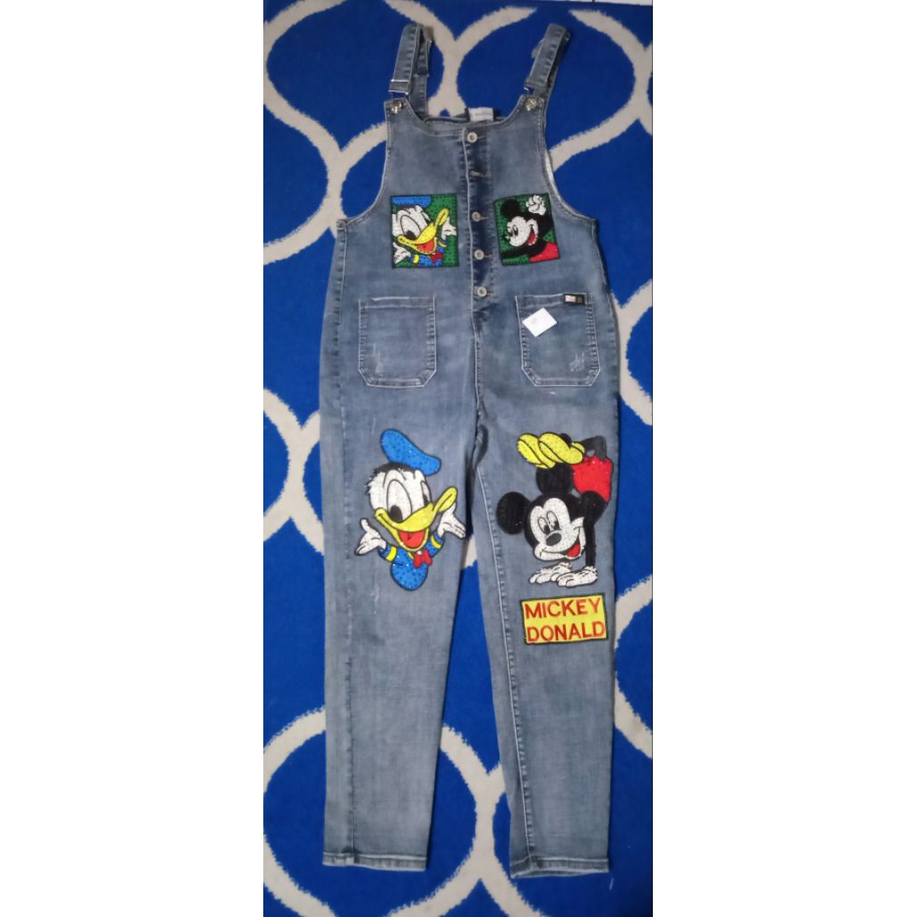 JP / jumpsuit anak remaja / dewasa  perempuan karakter mickey PL mantul